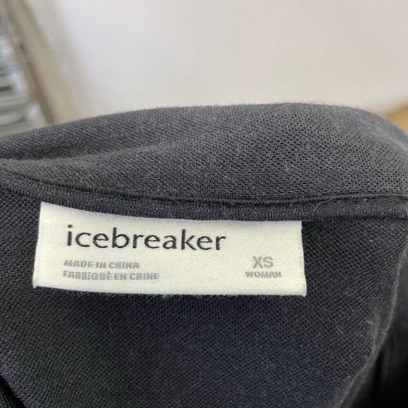 ICEBREAKER 100% Merino Wool V-Neck Cardigan Sweater Breathable size XS - Picture 4 of 5